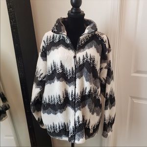 Cute outdoors teddy jacket